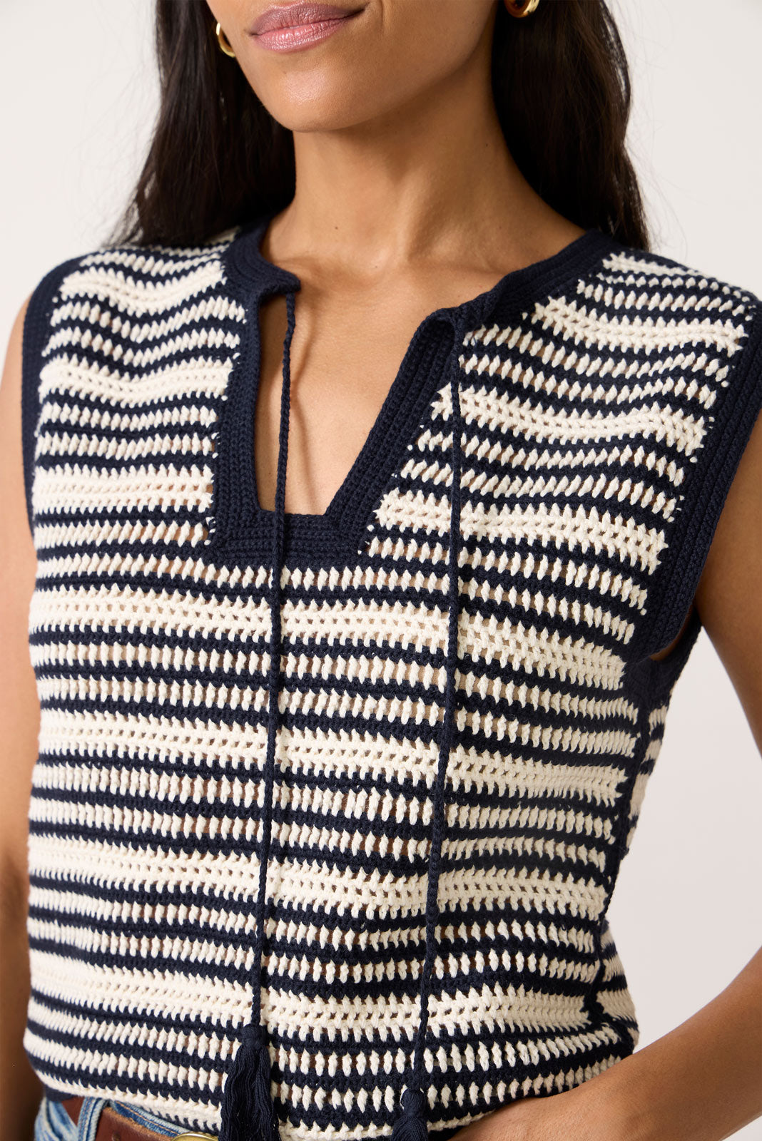 Priscilla Crochet Tank