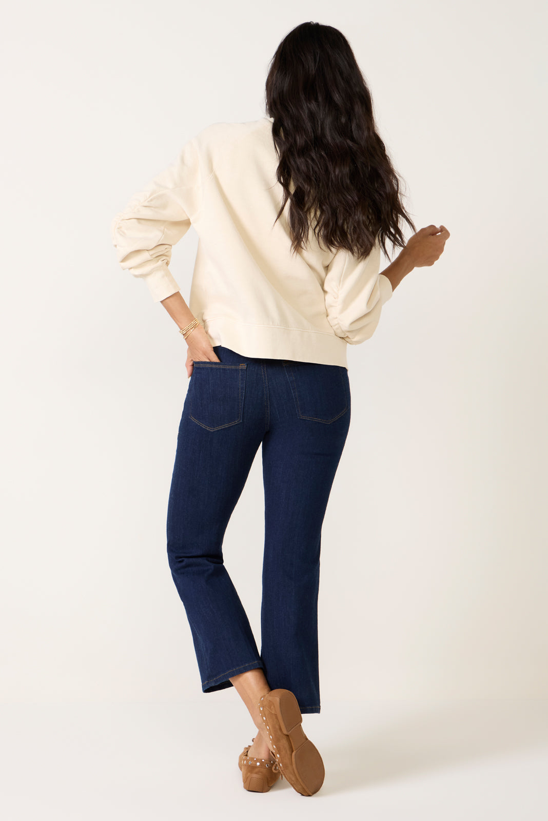 Good Legs Crop Mini Bootcut Jean