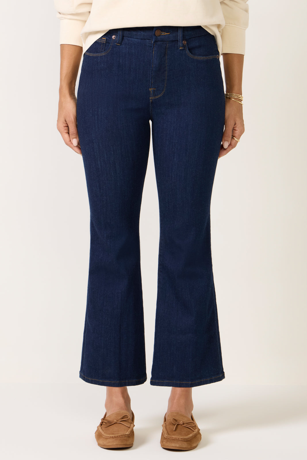 Good Legs Crop Mini Bootcut Jean