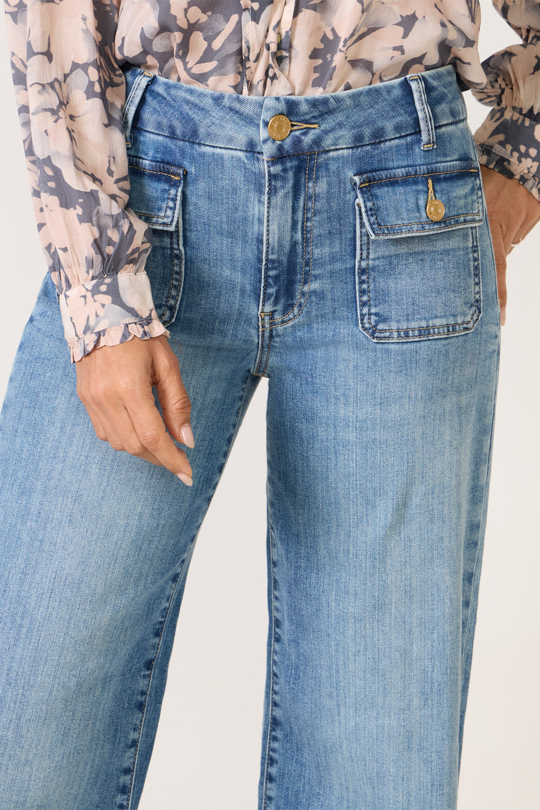 Maya Wide Leg Jean