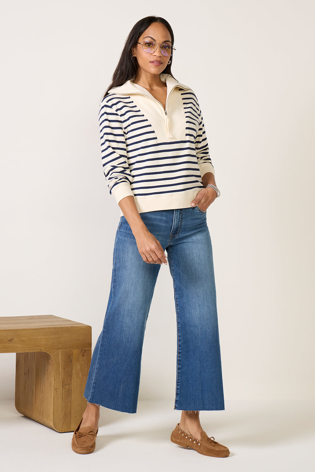 Meg High Rise Wide Leg