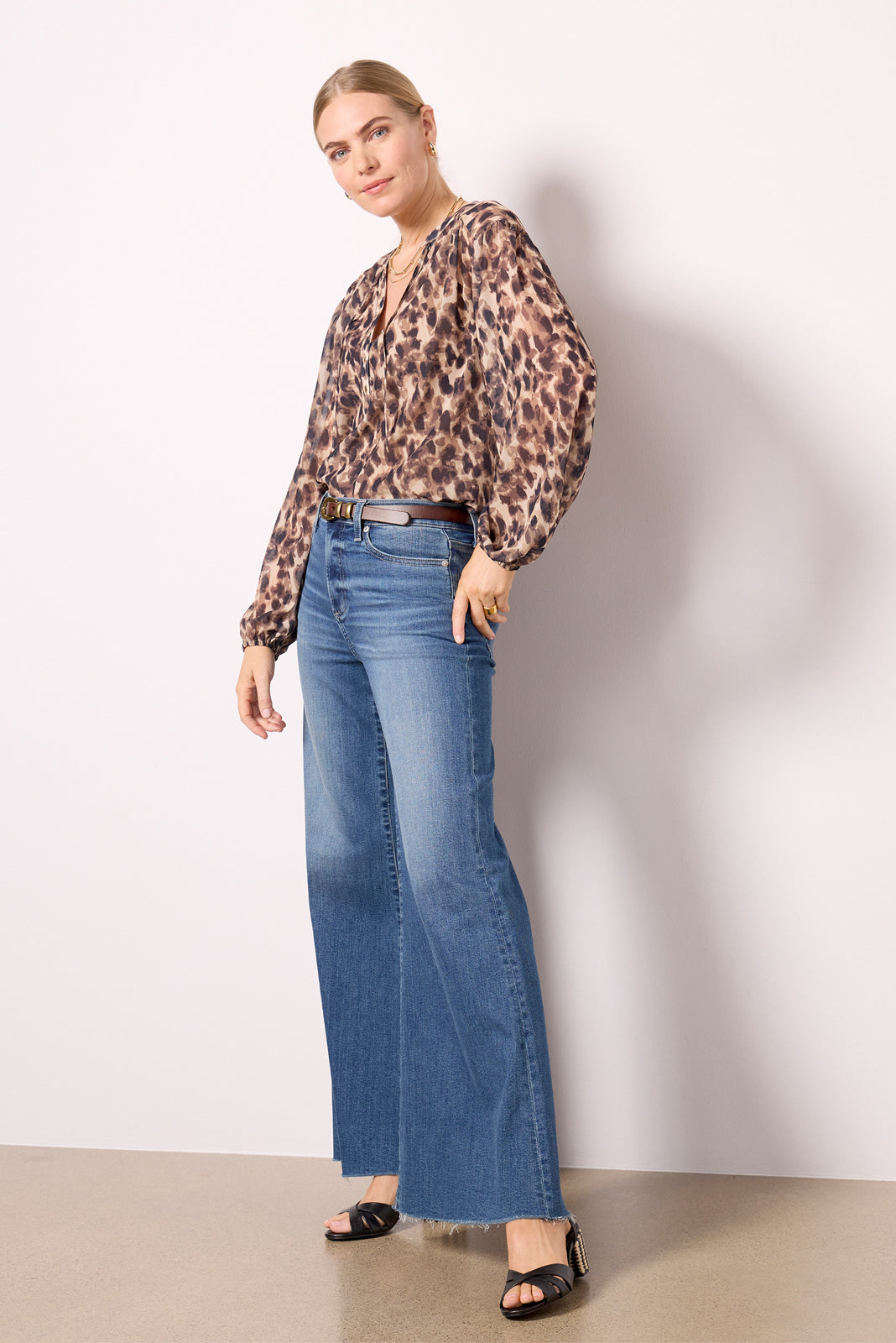 Lexi Leopard Blouse