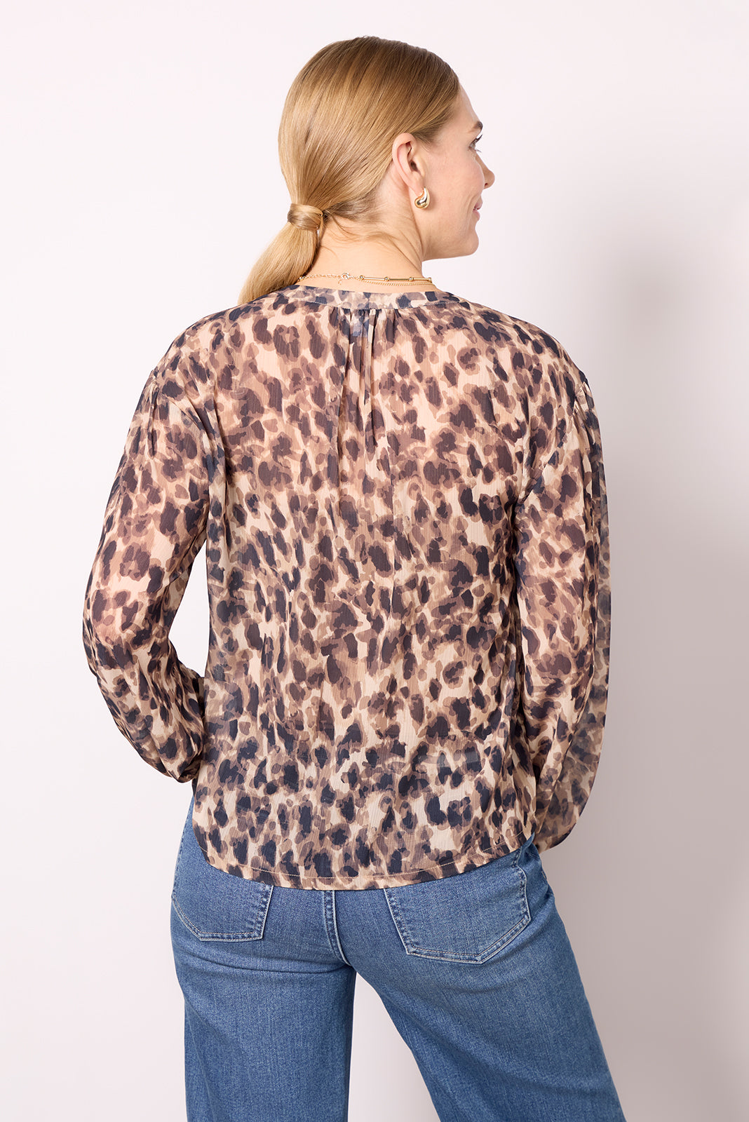 Lexi Leopard Blouse