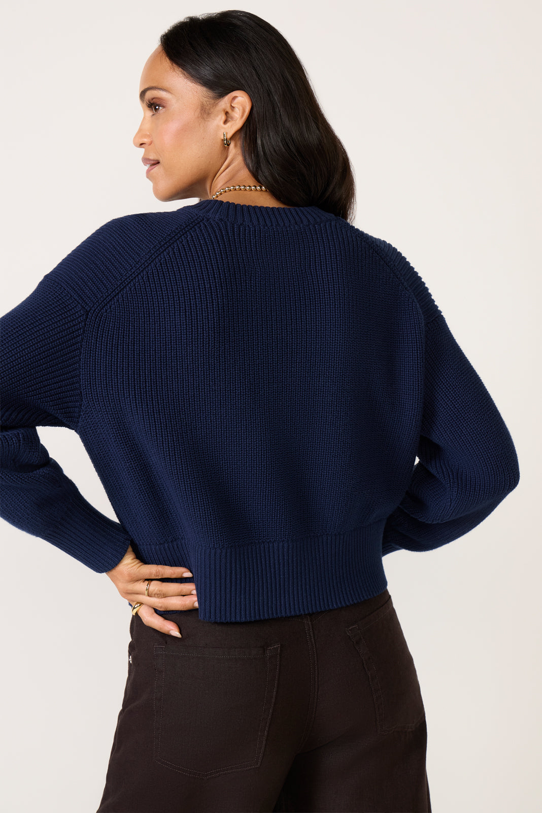 Audrey Crew Neck Sweater
