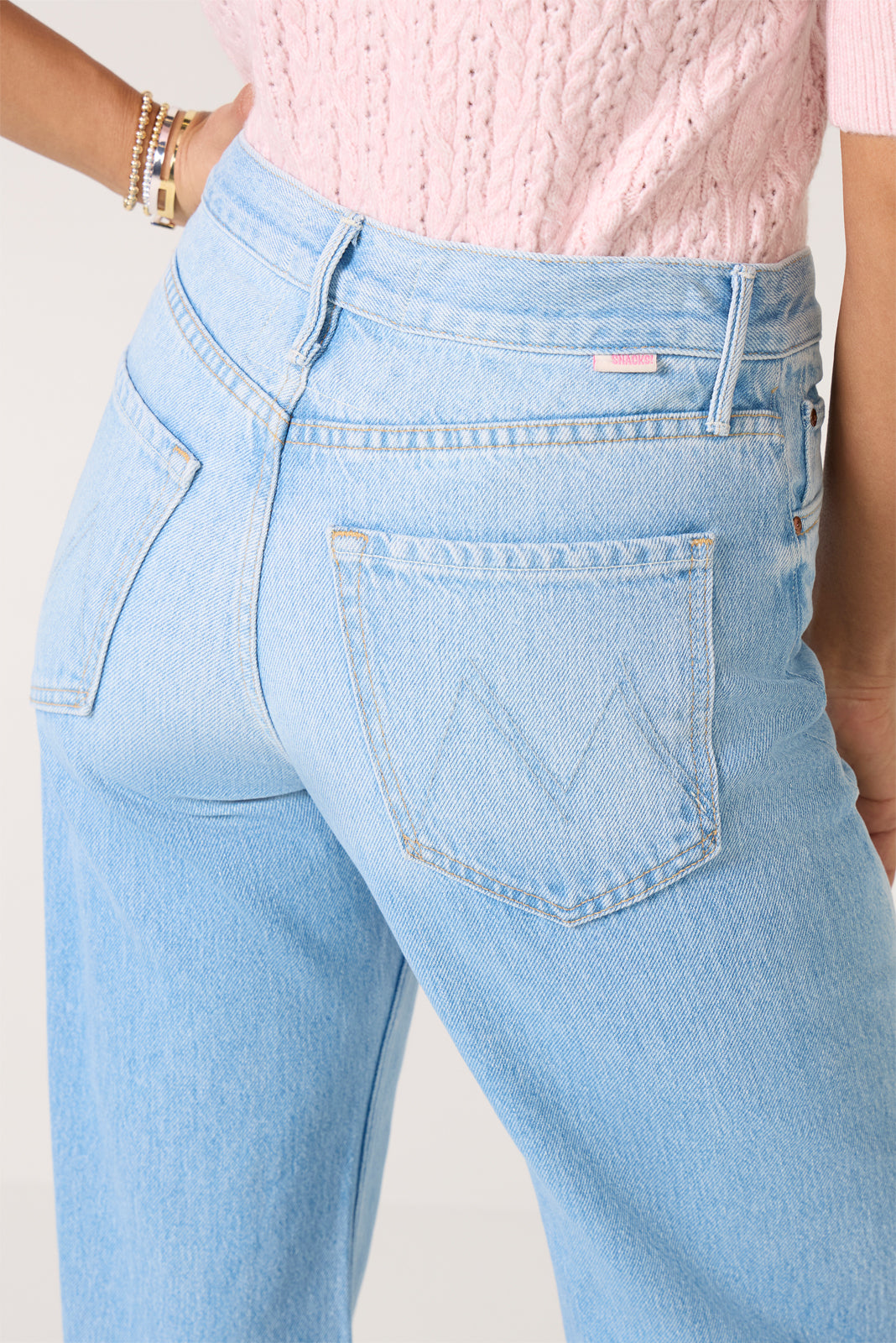 The Lemon Twist Sneak Wide Leg Jean