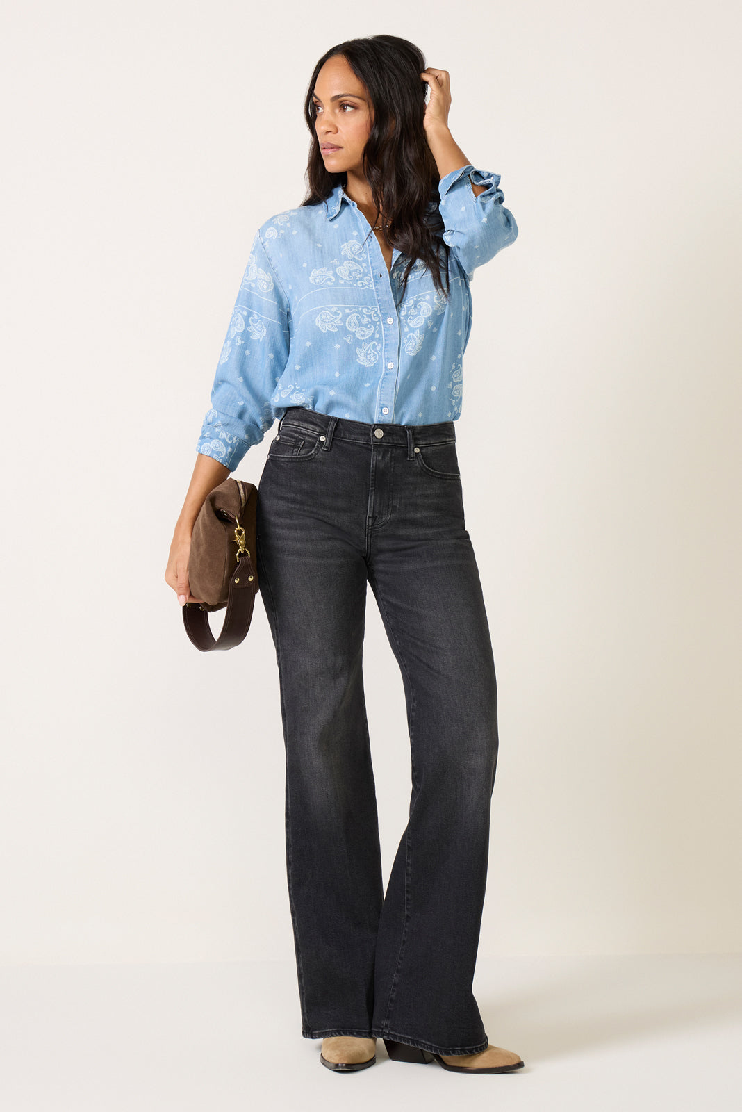 modern dress jeans Modern Fit Color Block Jeans - Women's Jeans