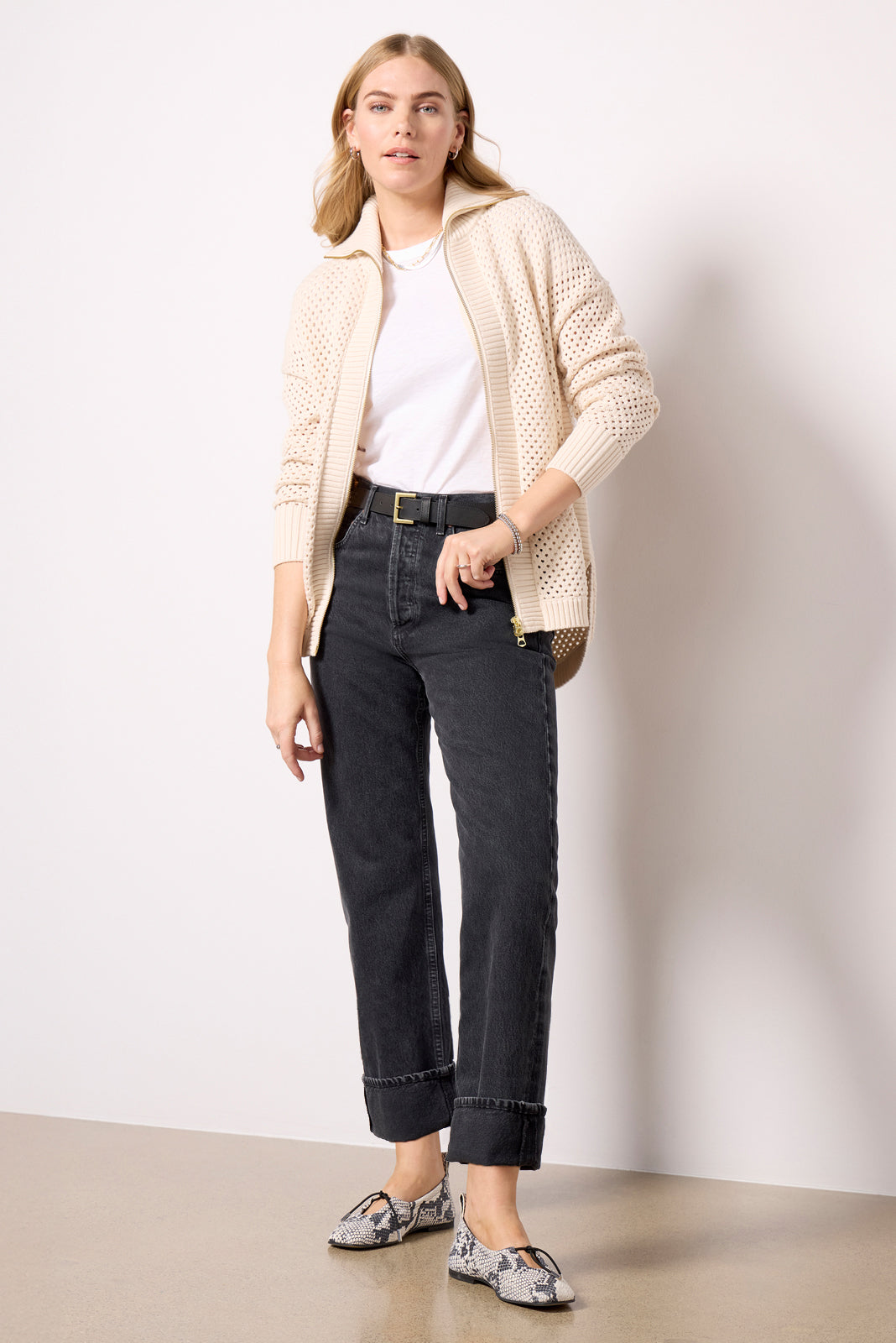 Finn Longline Knit Jacket