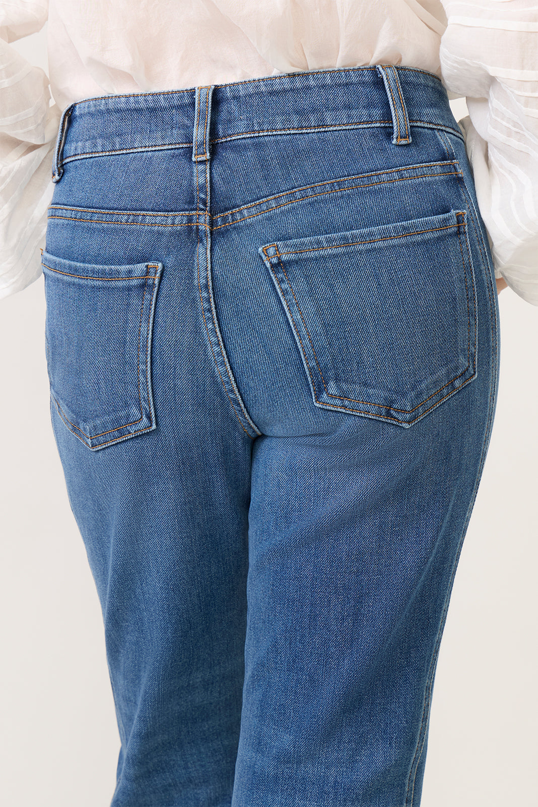 Petite Natalie Bootcut w Side Inset Jean