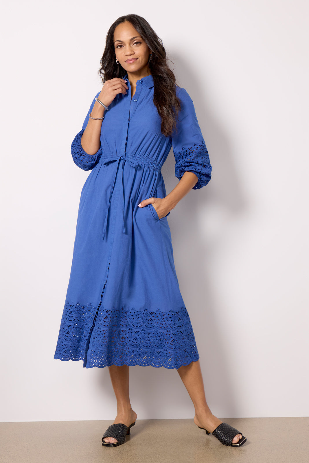 Addison Eyelet Dress