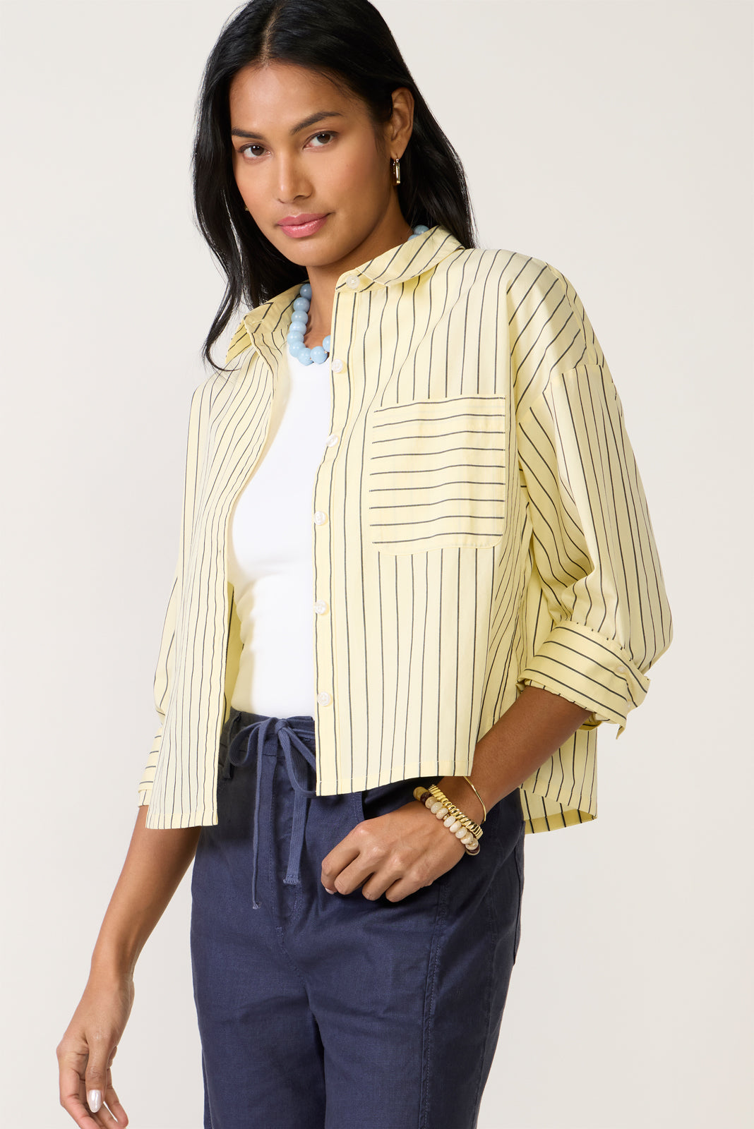 Aiden Crop Shirt Aiden Crop Shirt