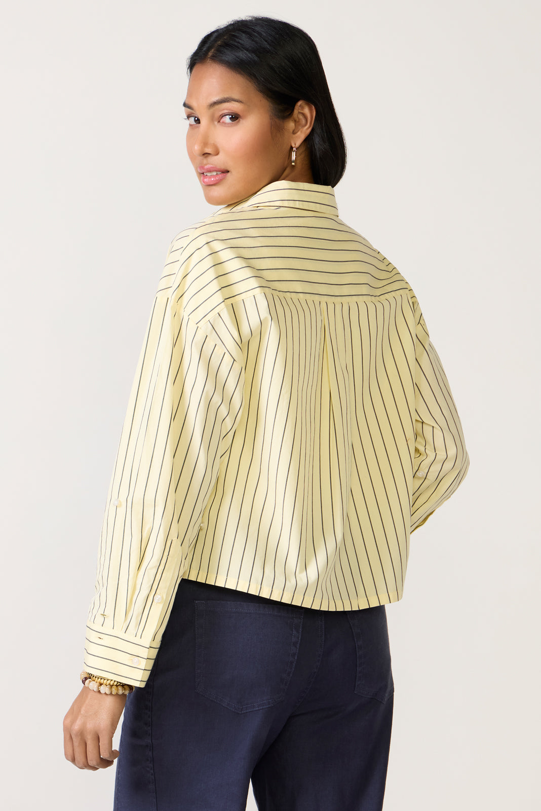 Aiden Crop Shirt