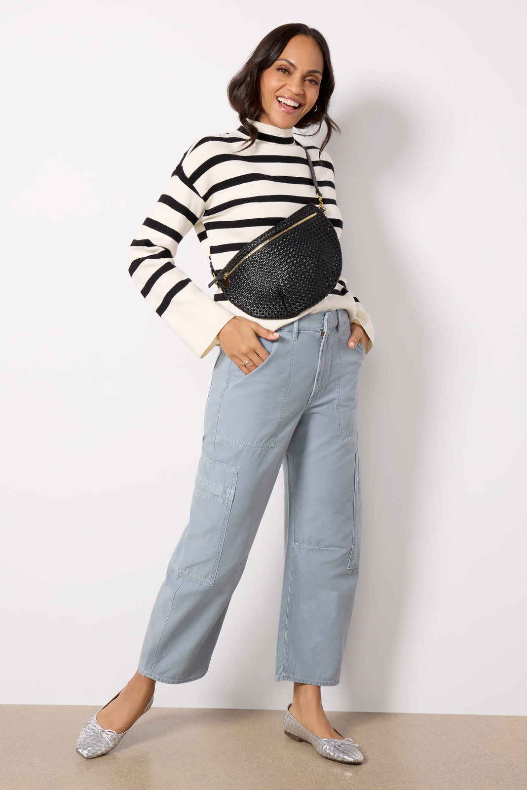 Bonnie Mock Neck Pullover