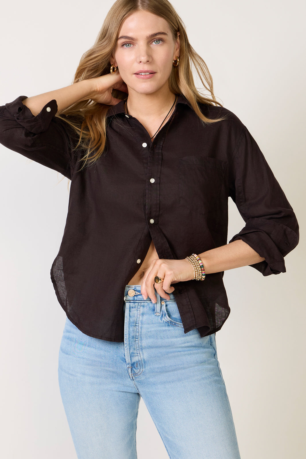 Kayla Shrunken Shirt