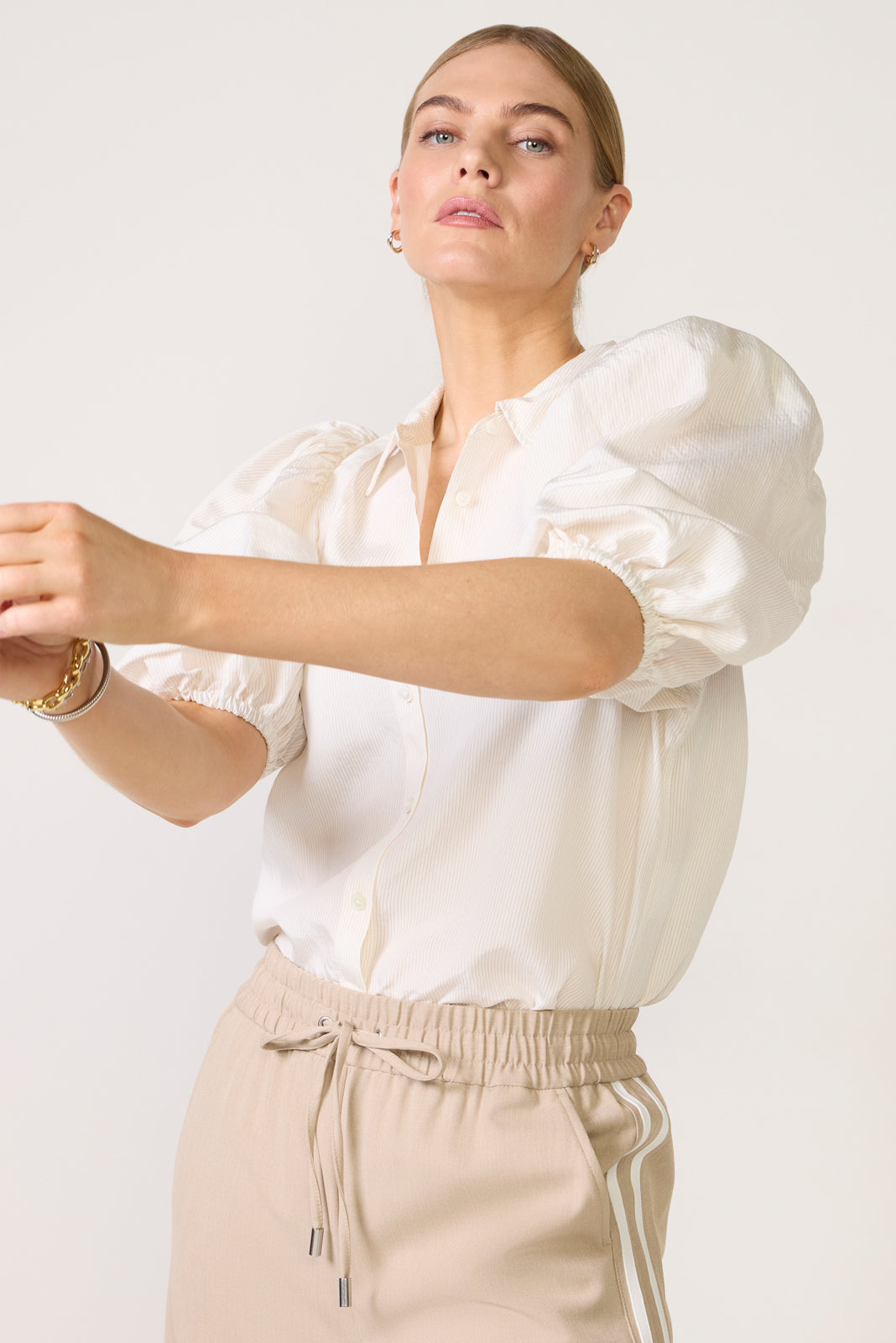 Anya Puff Sleeve Blouse