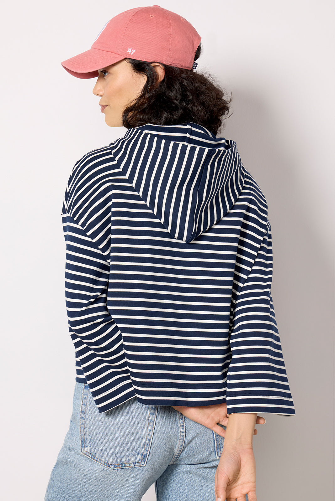 Mia Stripe Hoodie
