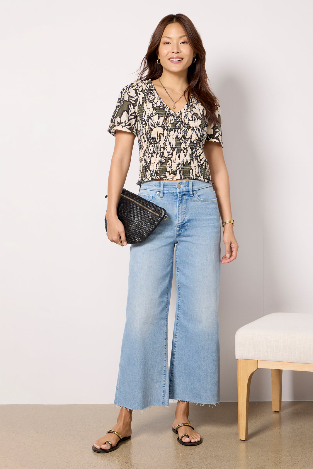 Good Waist Palazzo Crop