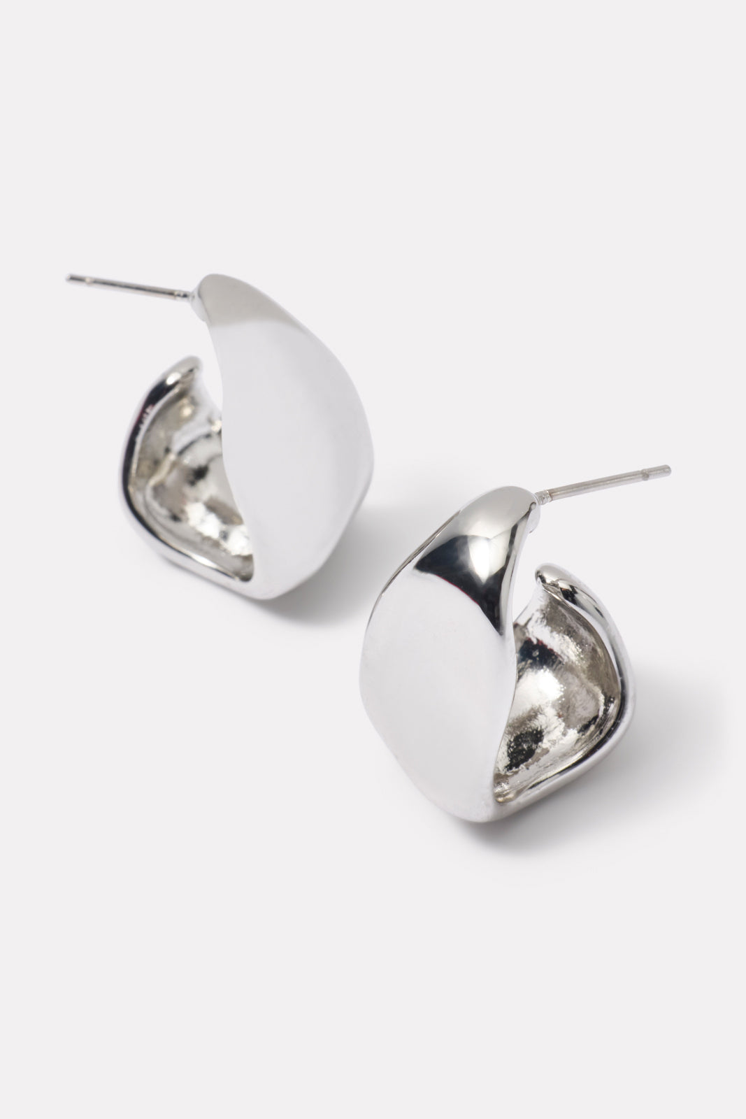 Hayley Hammered Hoops