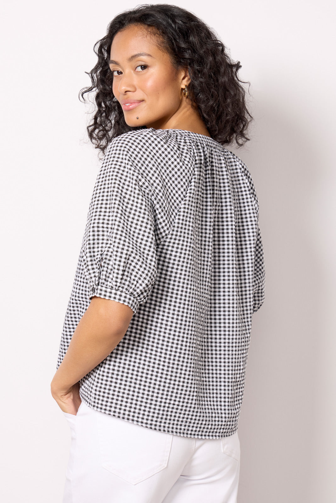 Cheyenne Gingham Top