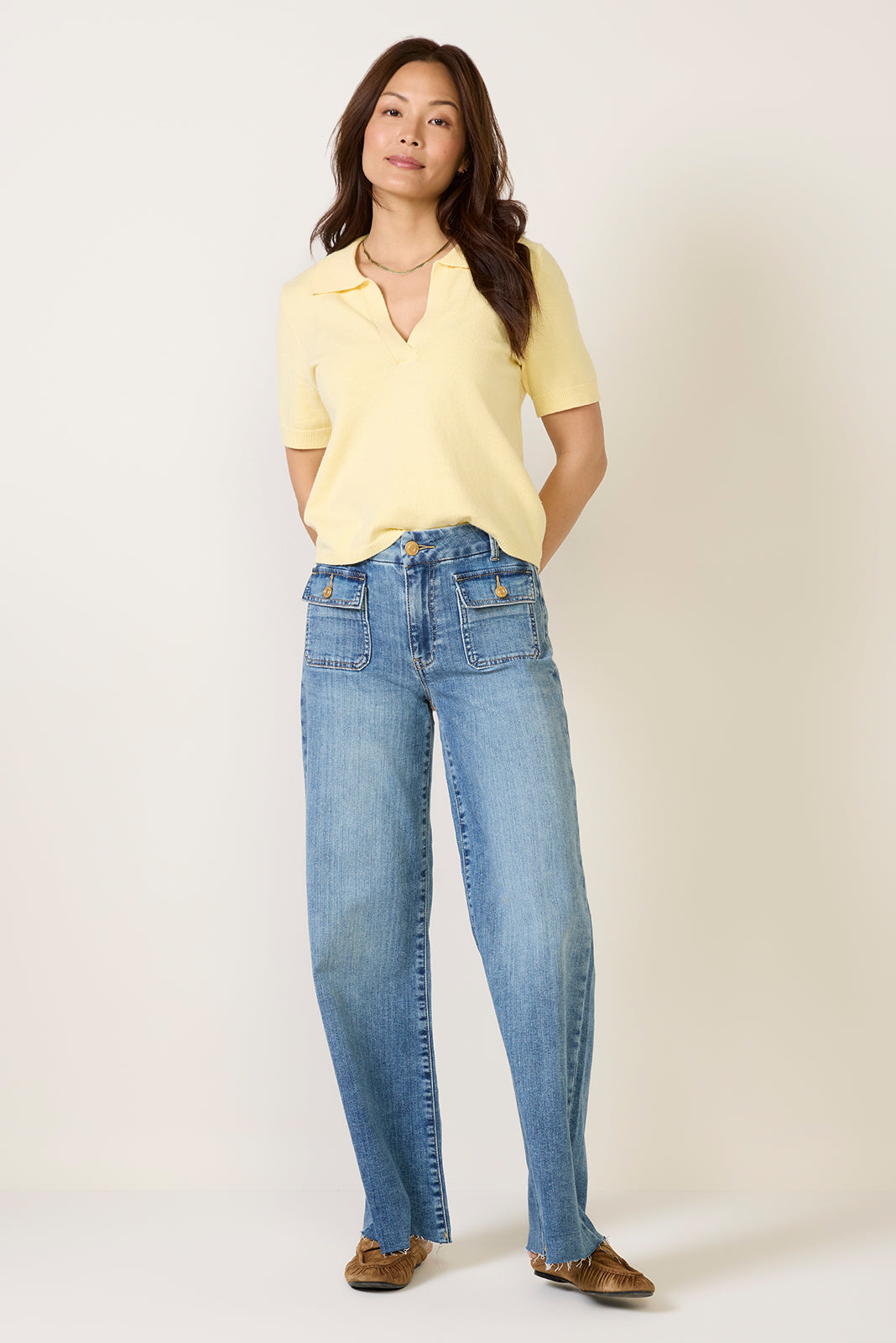 Bennie Polo Sweater Tee