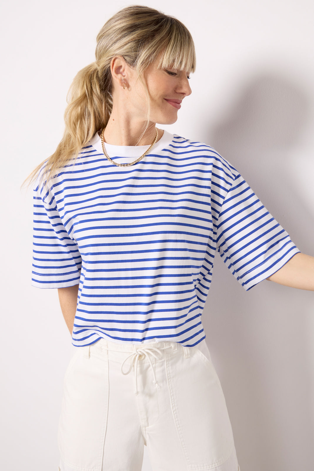 Mae Stripe Tee