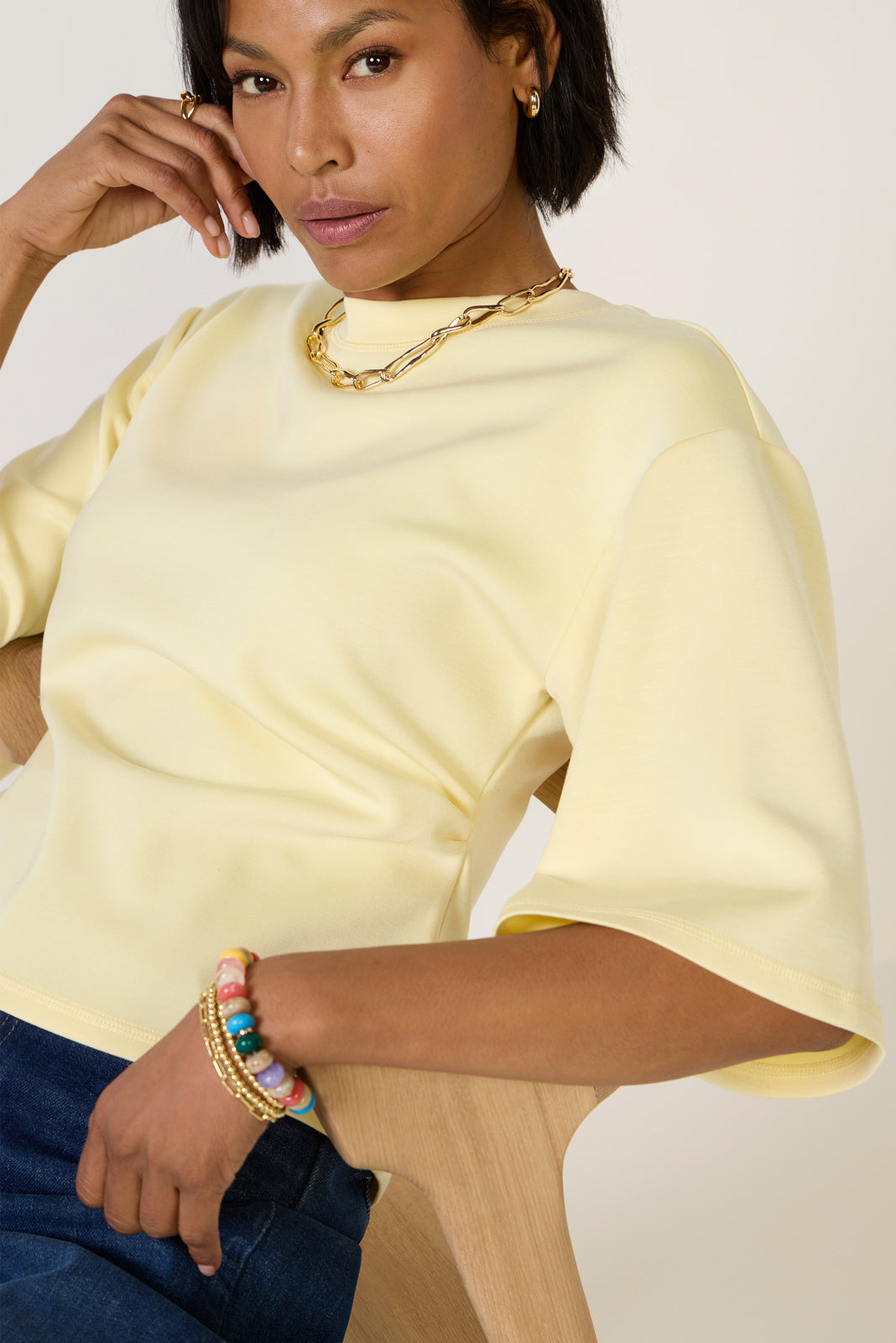 Hayden Tailored Scuba Top