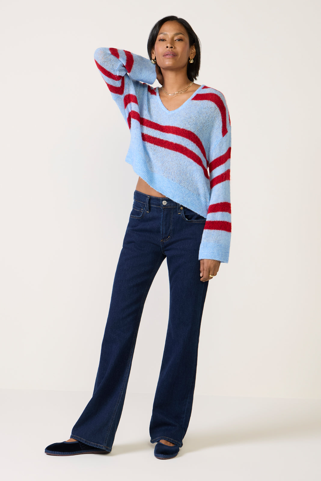 Lucca Stripe Sweater