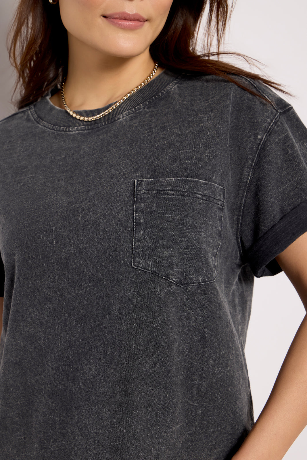 Elsy Slub Pocket Tee