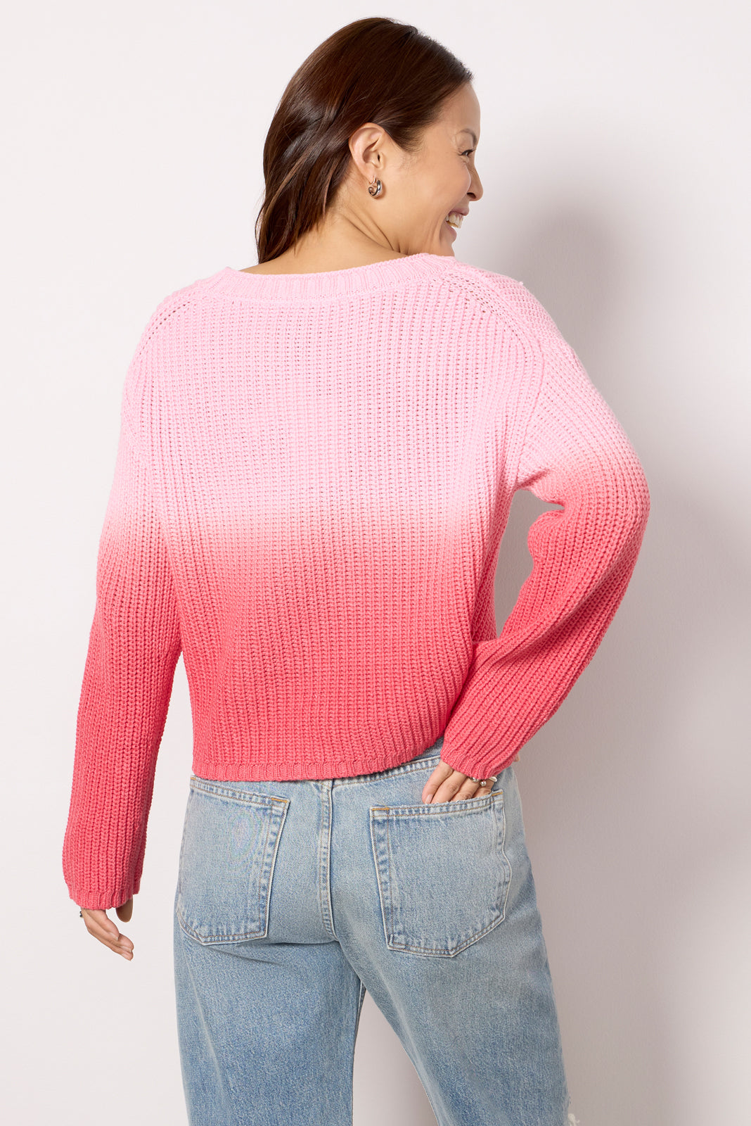 Angel V Dip Dye Sweater