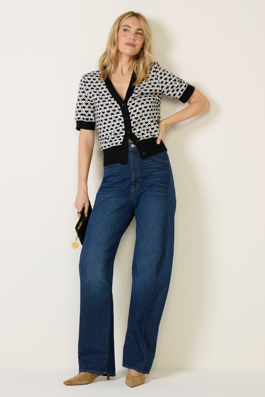 Lillie Heart Cardigan