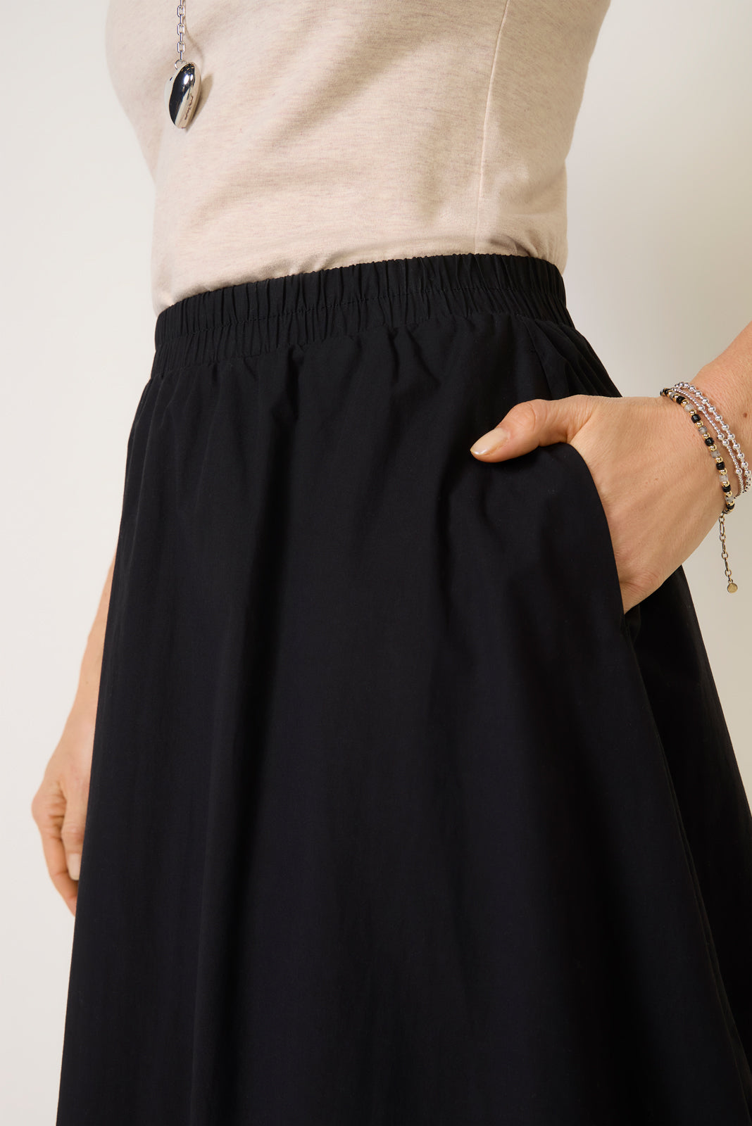 Quin Bubble Maxi Skirt