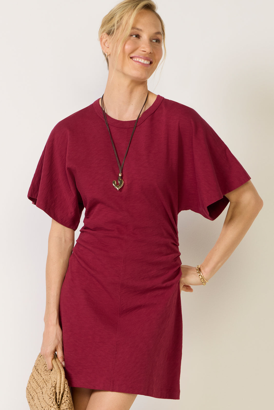 Cam Ruched Mini Dress Cam Ruched Mini Dress