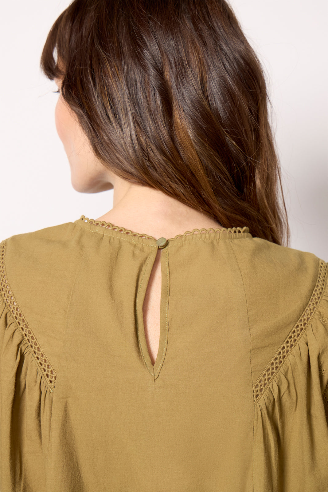 Faye Eyelet Detail Blouse