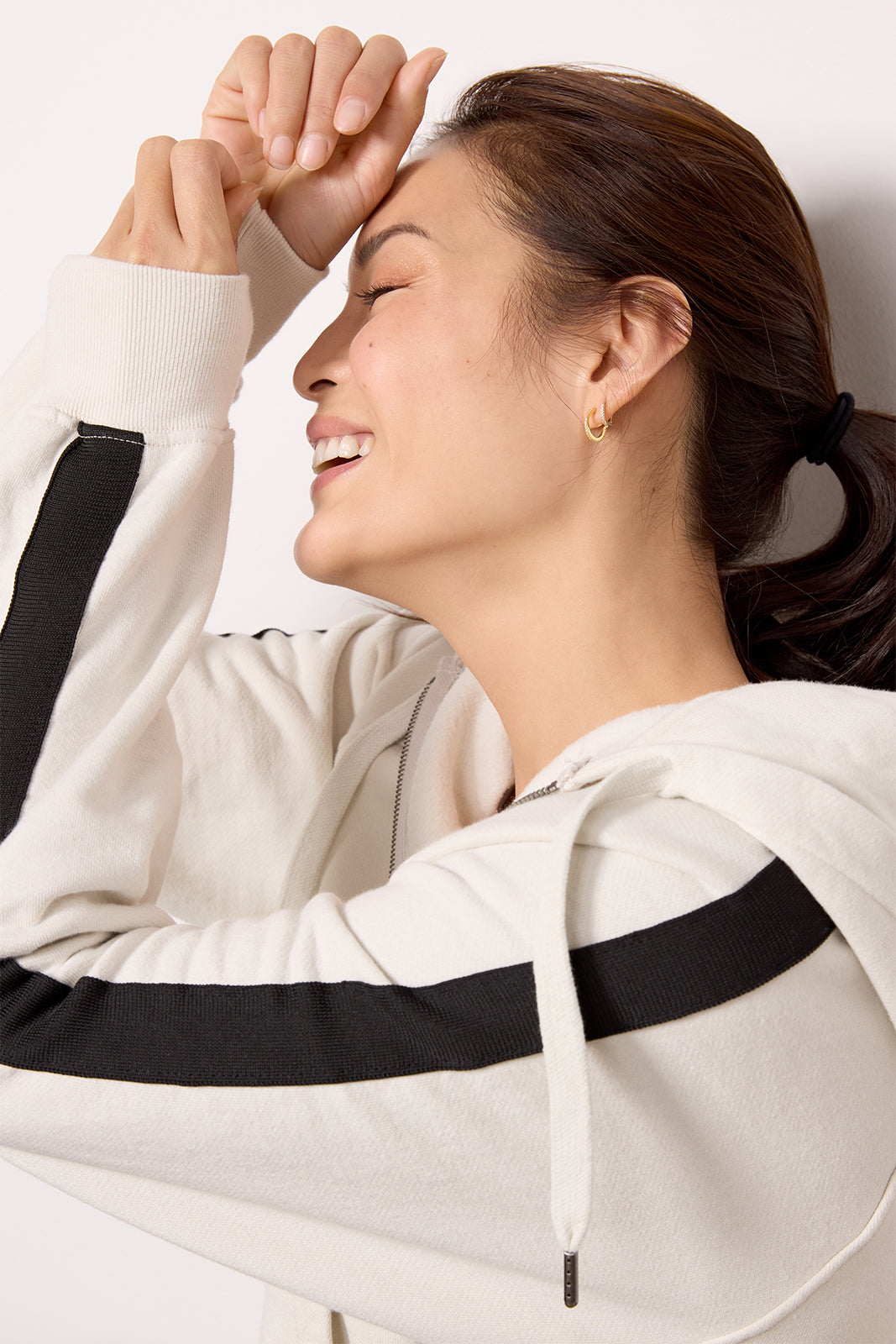 Everyday Stripe Hoodie