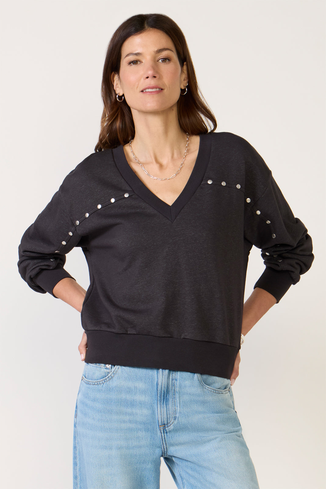 Ellis Stud Sweatshirt