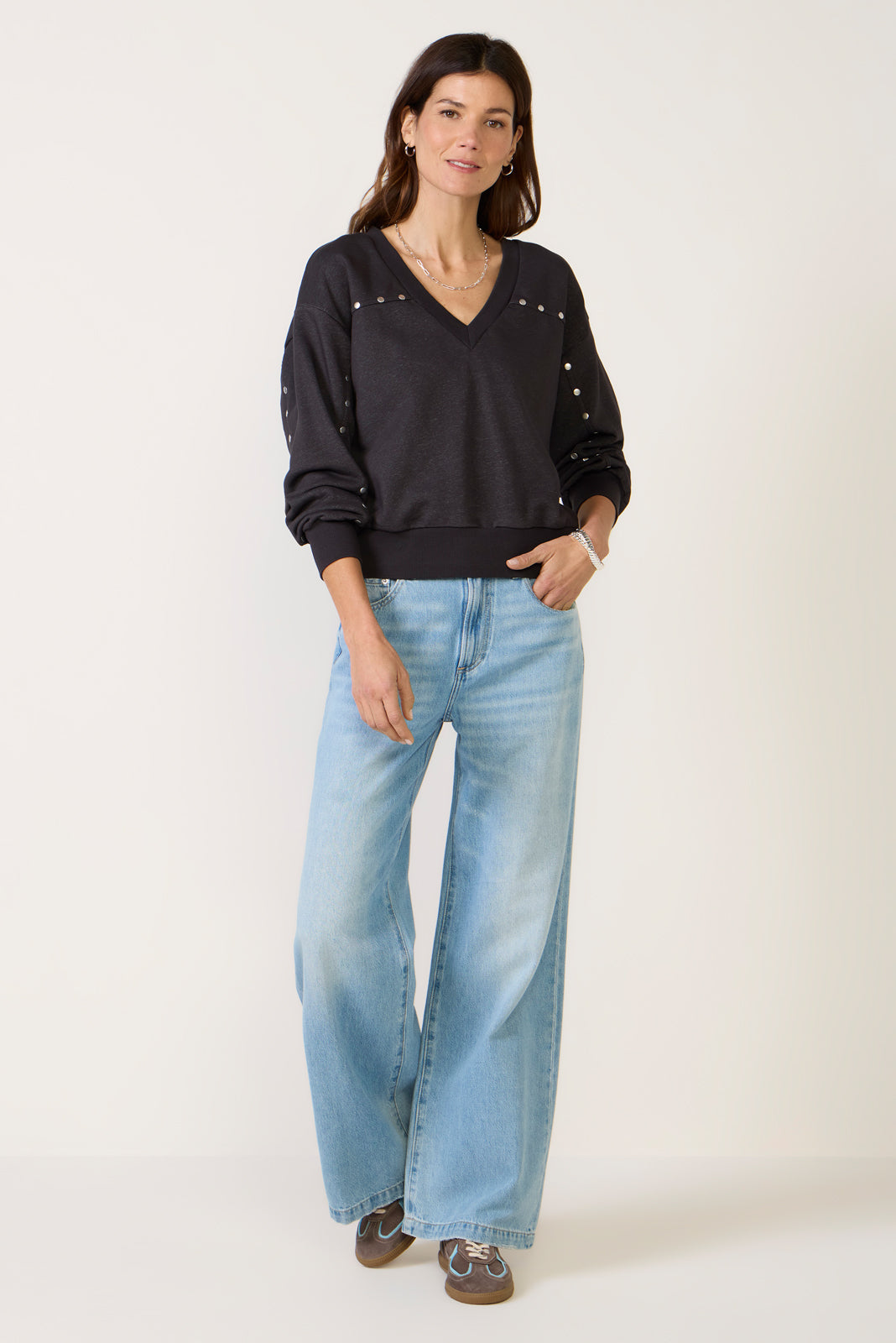 Ellis Stud Sweatshirt