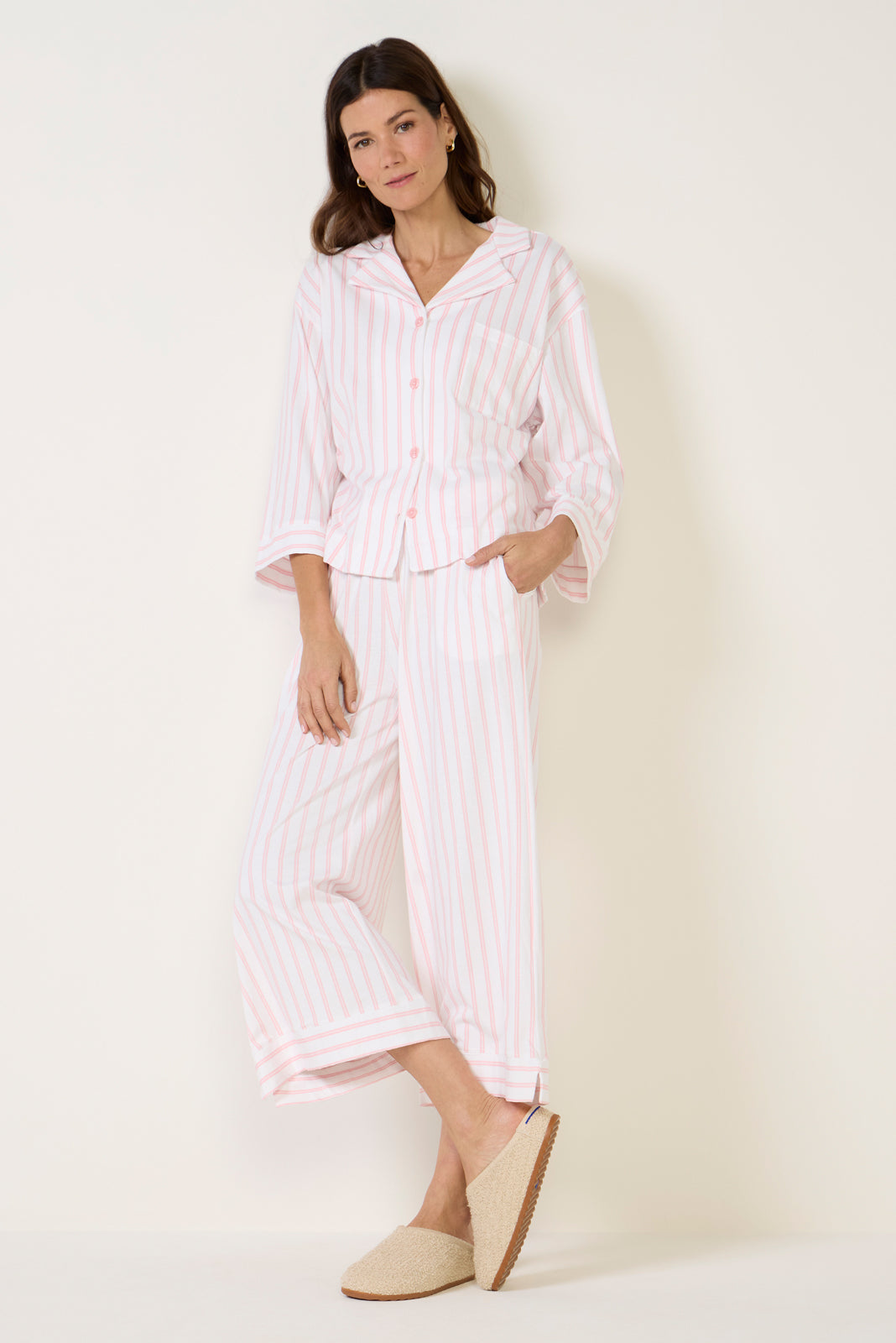 Olivia Wide Leg Pajama Set