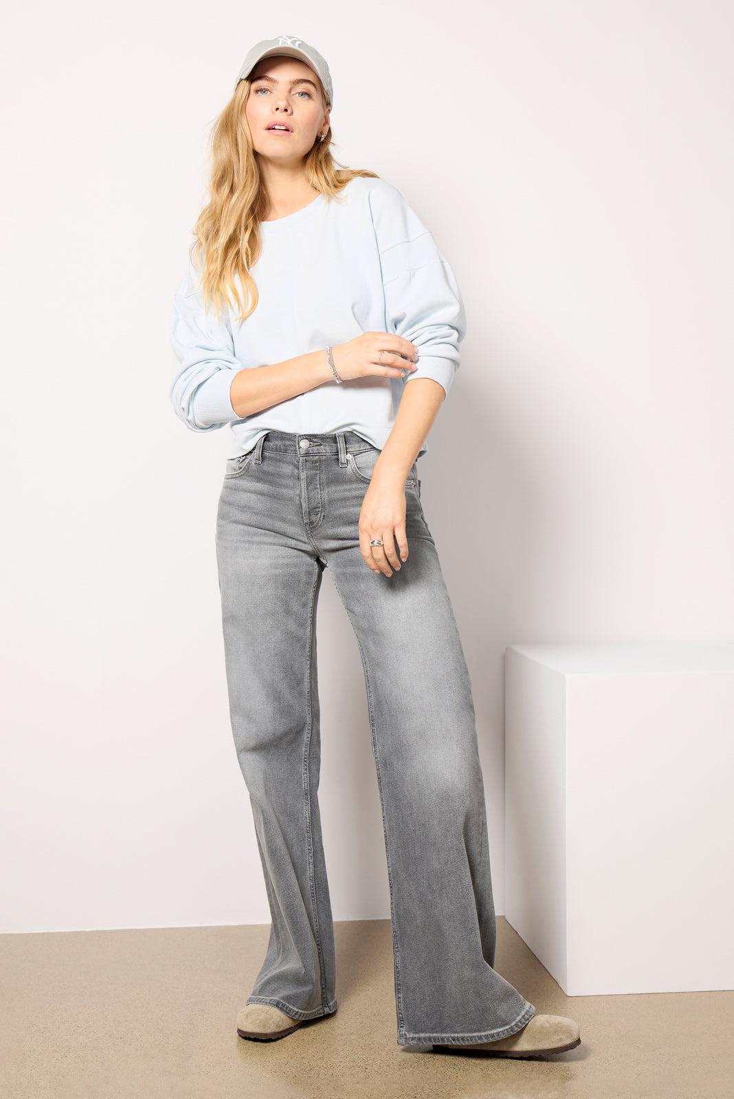 Samantha Puff Sleeve Sweatshirt