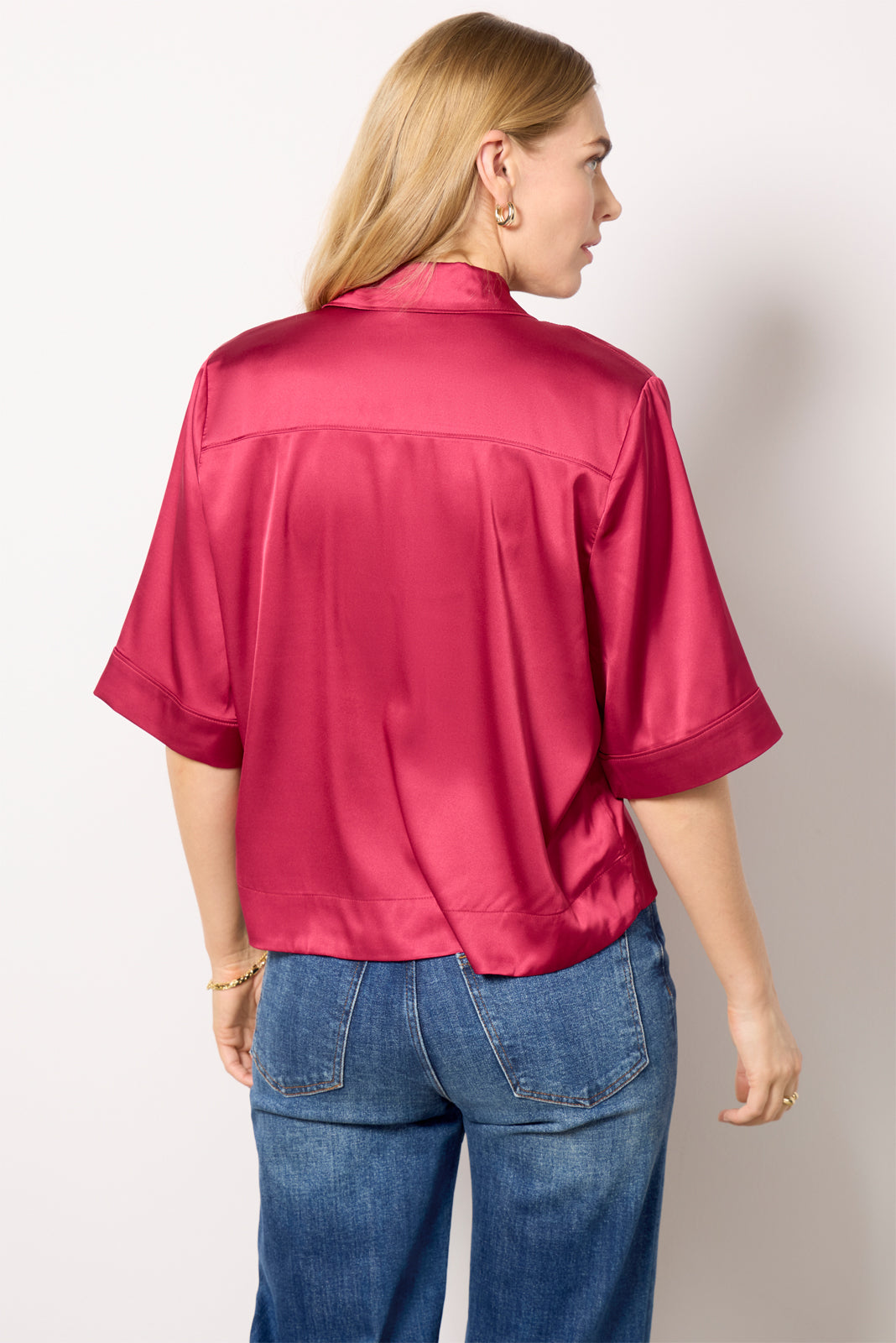 Aly Satin Shirt
