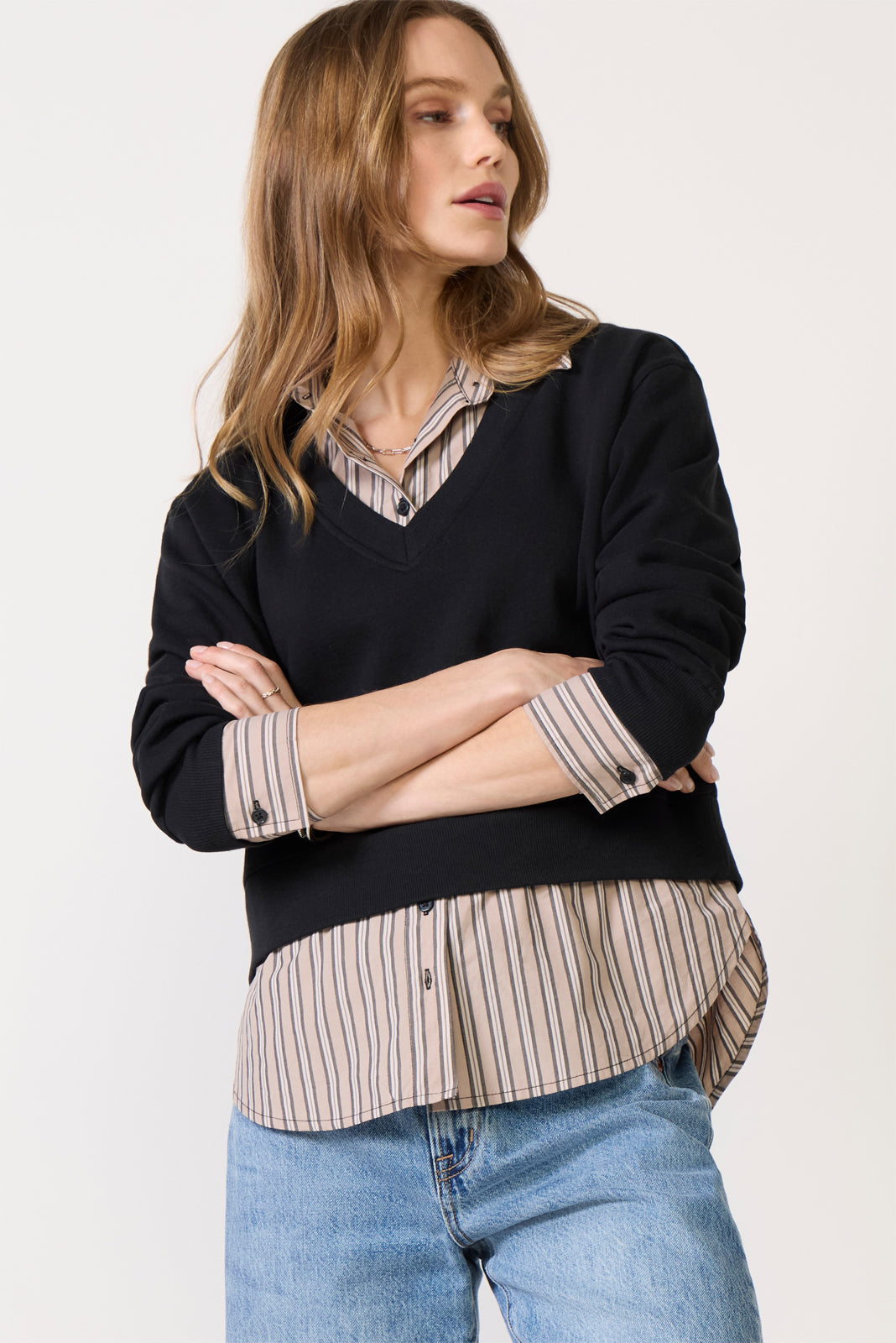 Ellie Twofer Sweatshirt