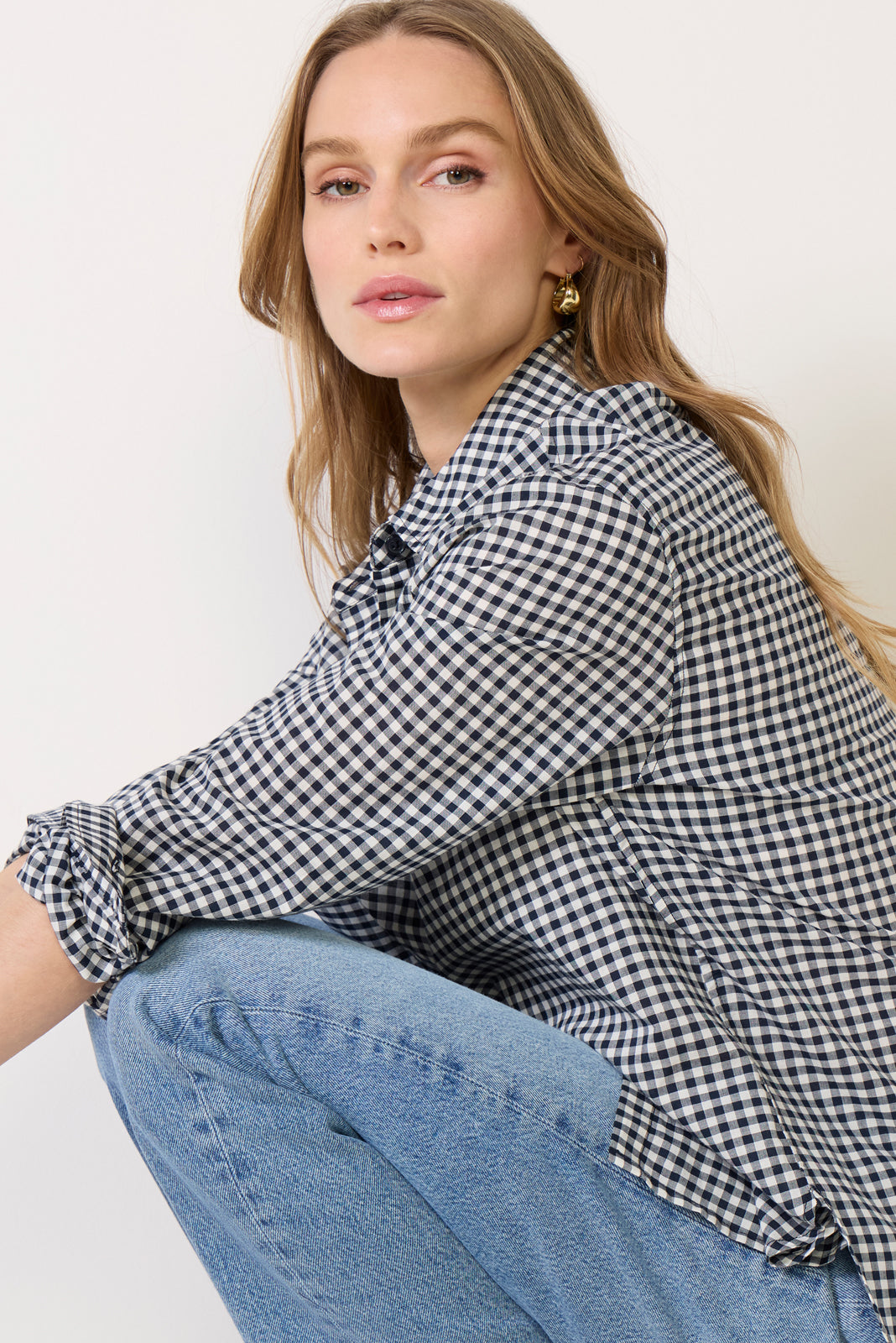 Seaport Button Up Top