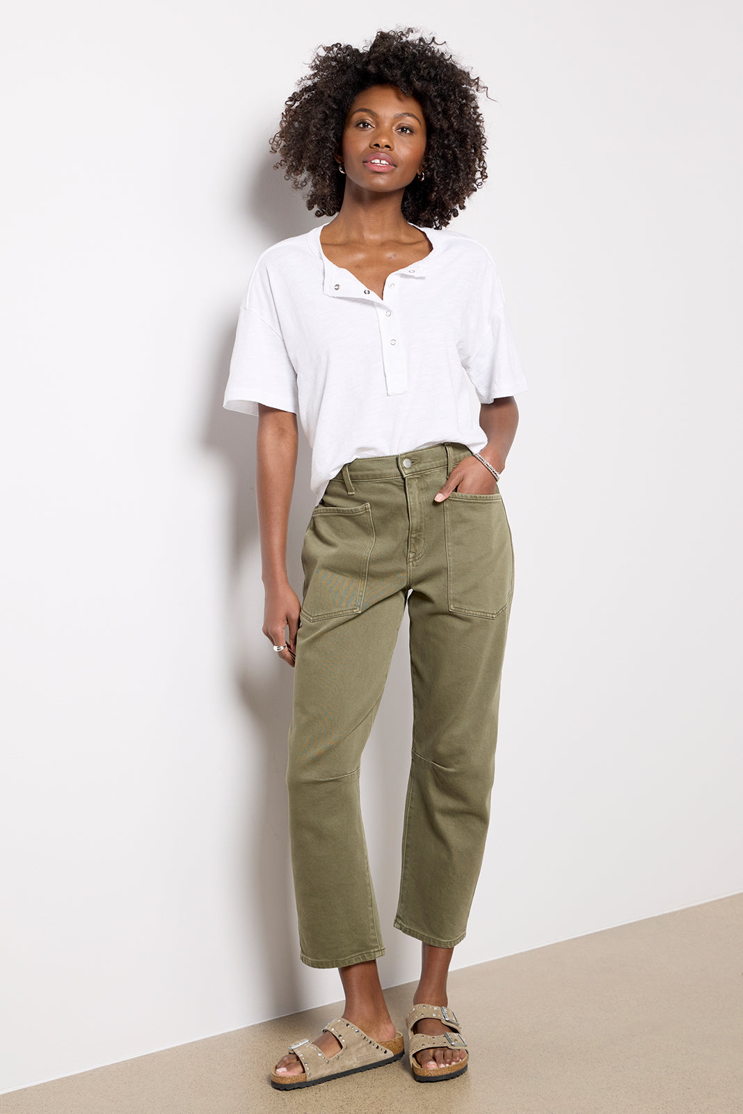 Oaklynn Washed Henley