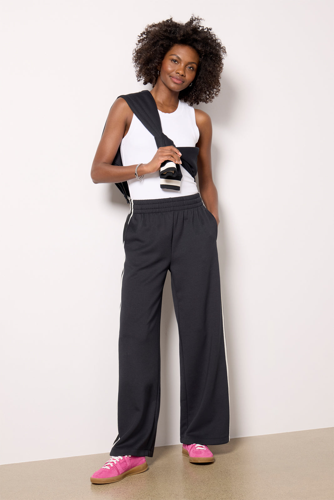 Nia Varsity Track Pant