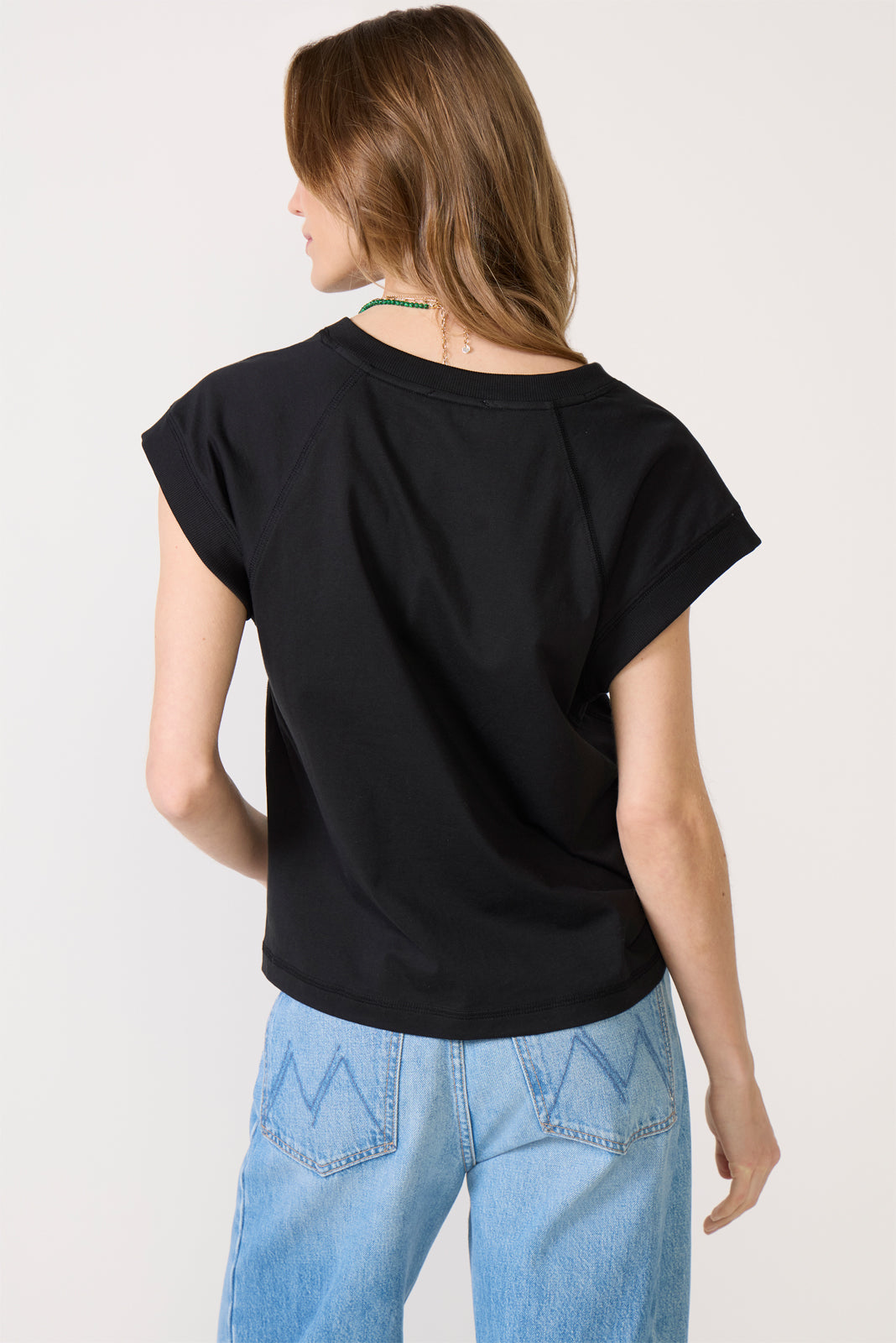 Nora V Neck Muscle Tee