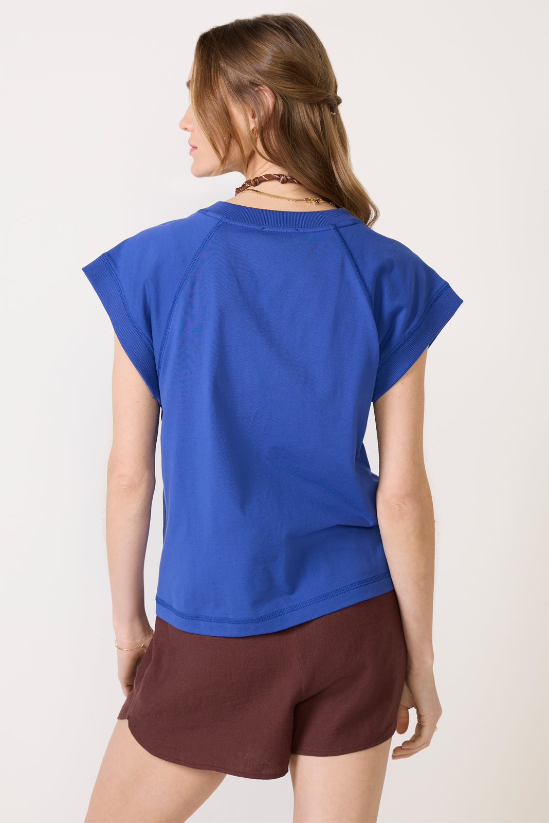 Nora V Neck Muscle Tee