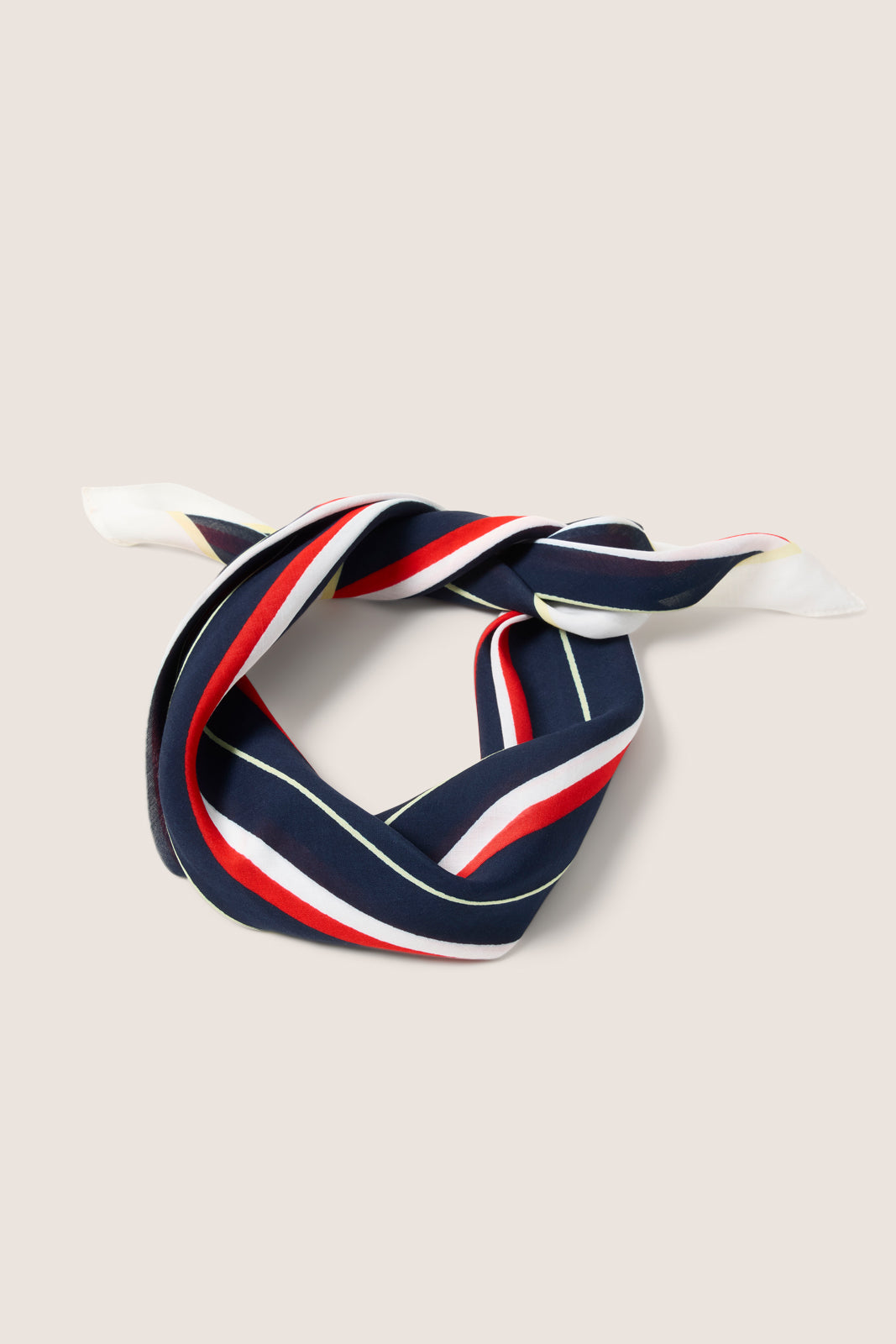 Hailey Diagonal Stripe Bandana