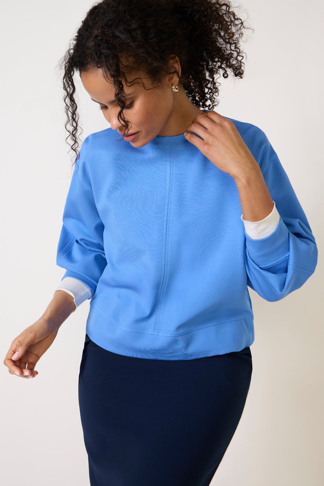 Long Sleeve Crewneck Top