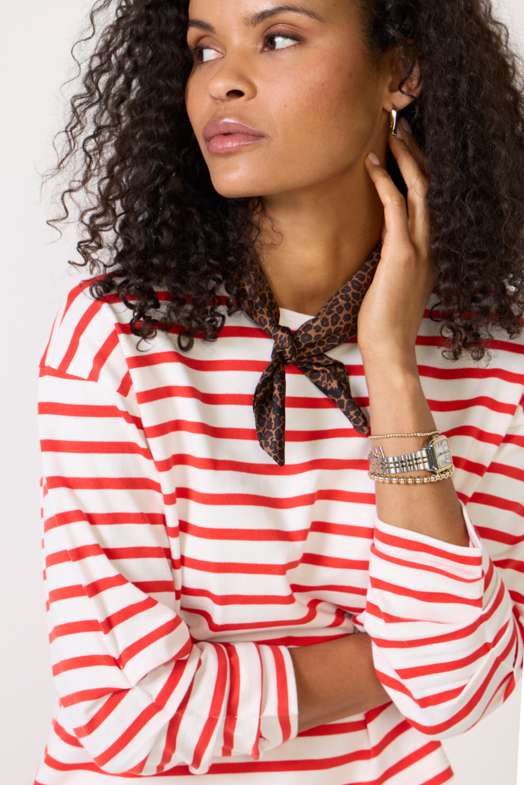 Baily Shirred Sleeve Top