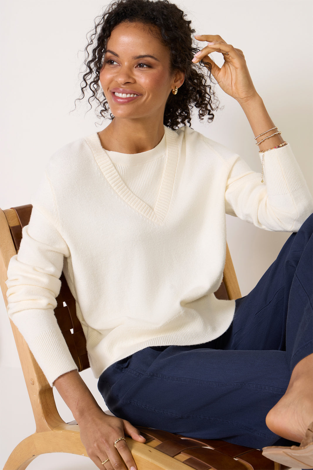 mermaid knit dress Nouria white mermaid-hem knit midi dress main image 0