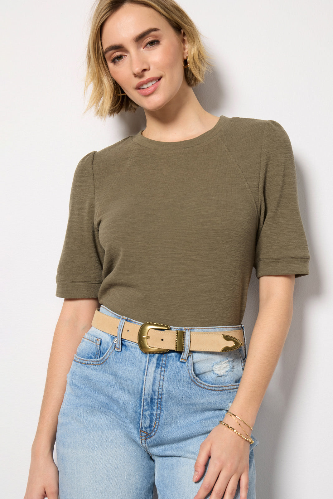 Cleo Puff Sleeve Top