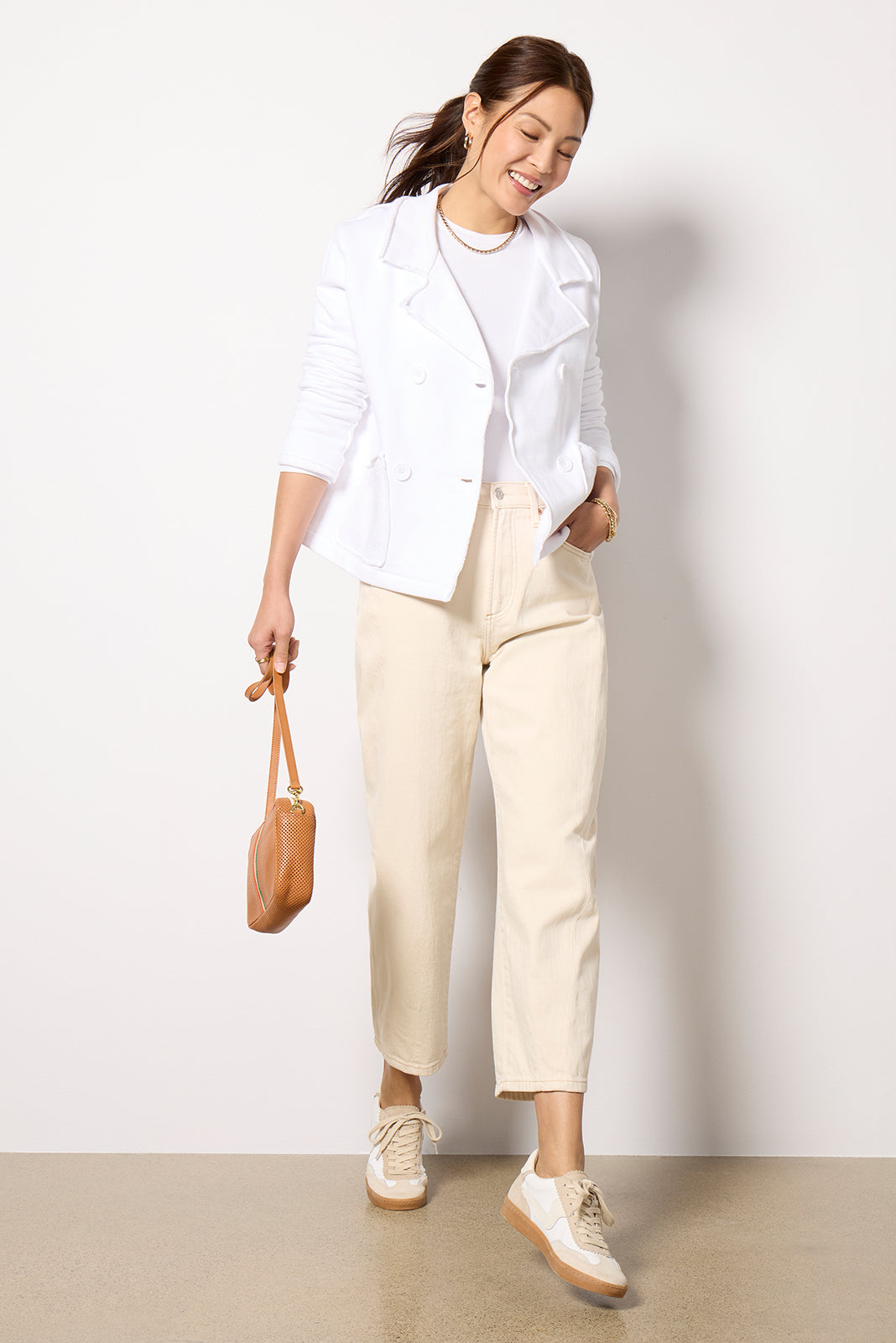 Diana French Terry Blazer